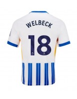 Brighton Danny Welbeck #18 Domácí Dres 2024-25 Krátký Rukáv